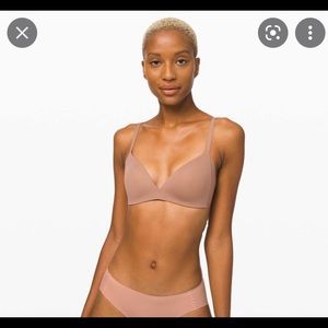 Lululemon Take Shape Bra in Tan
